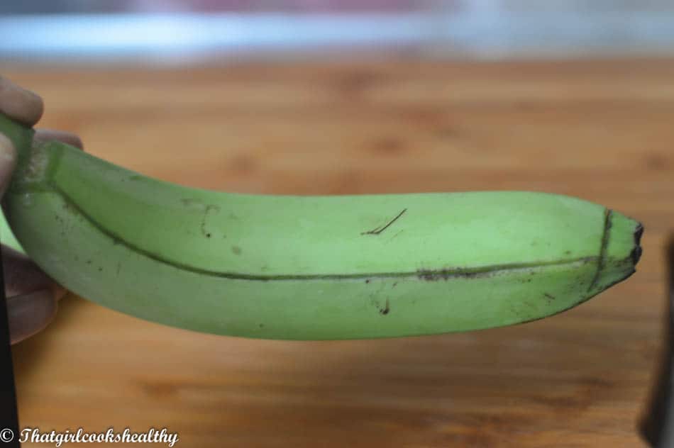 Green banana step 2