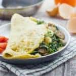 Spinach mushrooms omelette2 spinach-mushrooms-omelette