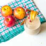 Delicious apple pie smoothie