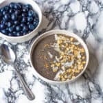 Blueberry banana smoothie Delicious blueberry banana smoothie