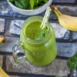 Green smoothie detox recipe is great for weight loss or overall health