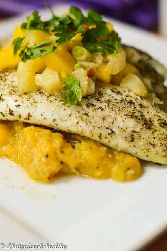 Baked hake fillets - That Girl Cooks Healthy