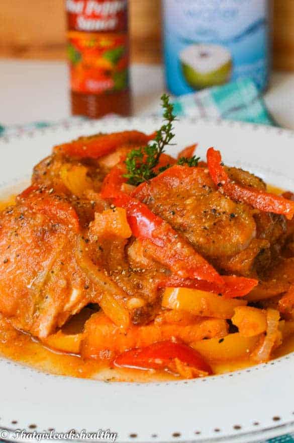 haitian stewed chicken (poulet creole)