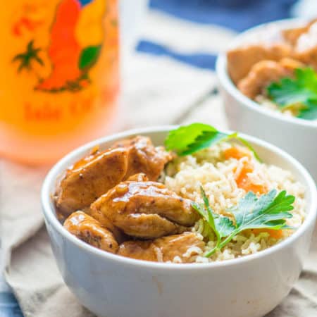 Grenadian nutmeg cinnamon chicken Grenadian nutmeg cinnamon chicken with rice