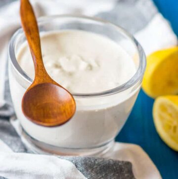 Learn how to make your own egg free mayonnaise