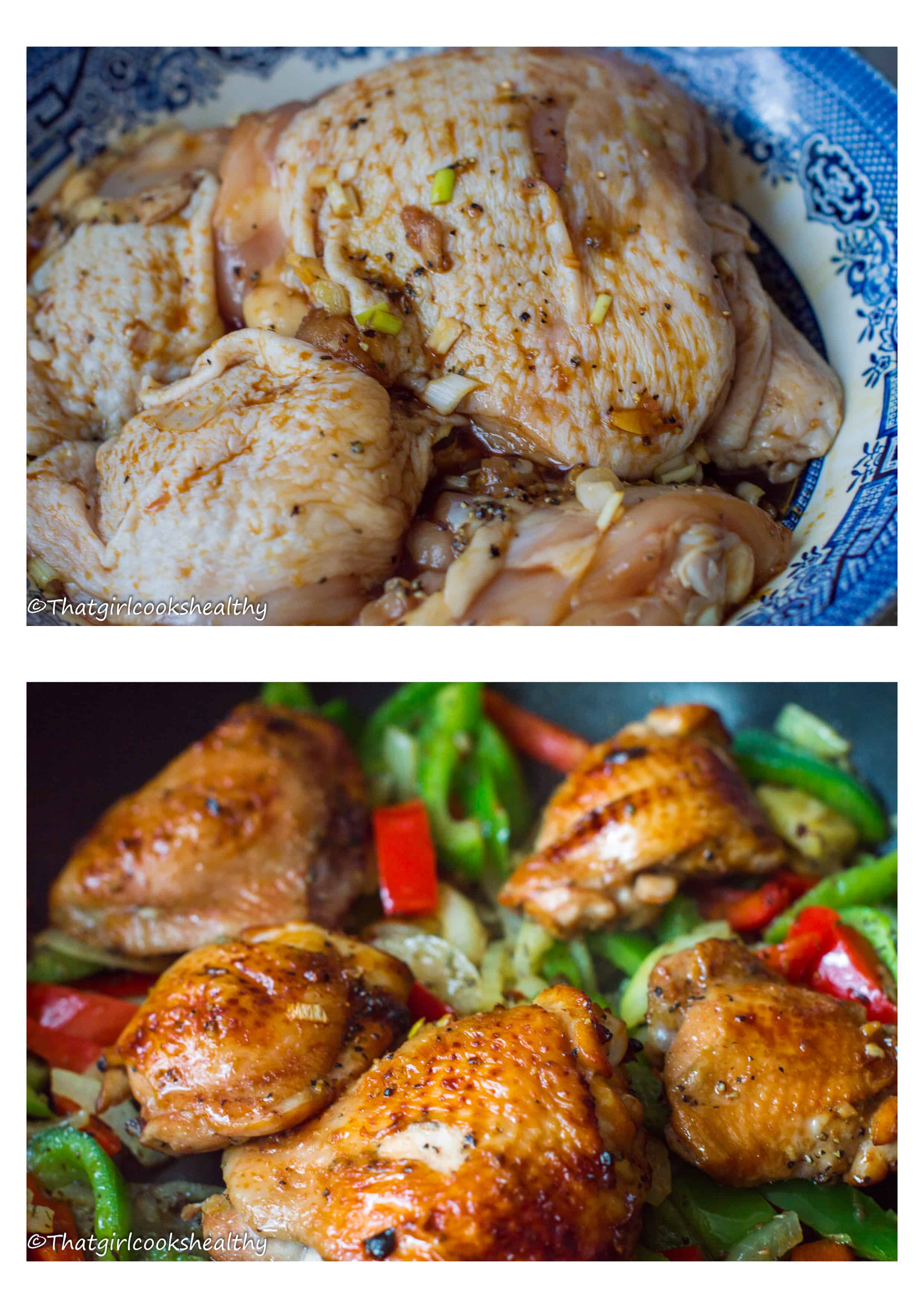 Authentic Jamaican brown stew chicken - That Girl Cooks Healthy