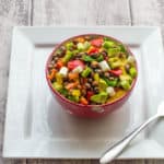 Pigeon pea Caribbean salad Pigeon pea Caribbean salad
