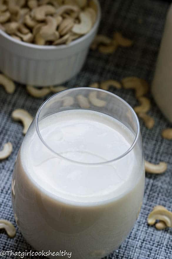 oat cashew milk recipe