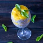 Mango chia seed pudding Mango chia seed pudding