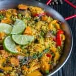 vegan paella (Caribbean paella) vegan paella (Caribbean paella)