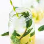 Pineapple mint infused water Pineapple mint infused water