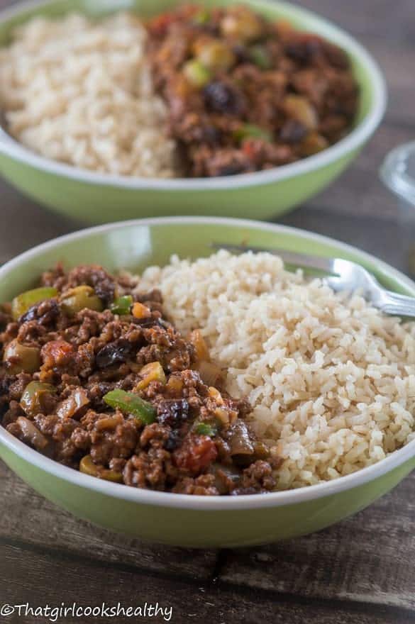 Cuban picadillo - That Girl Cooks Healthy