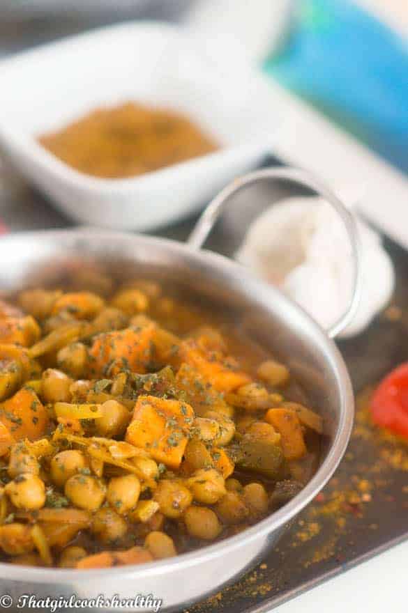 vegan chickpea curry