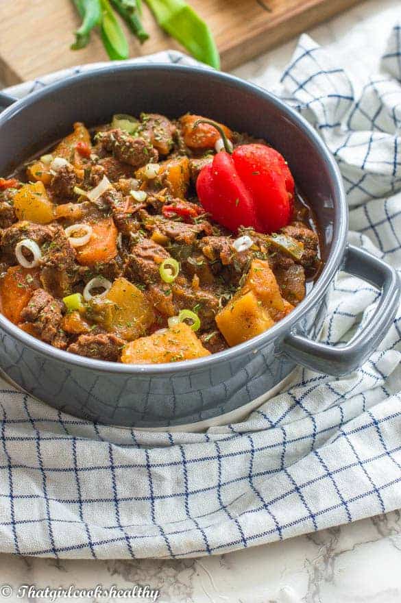 Jamaican beef stew