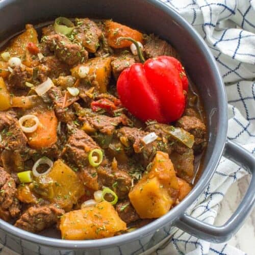 Jamaican beef stew
