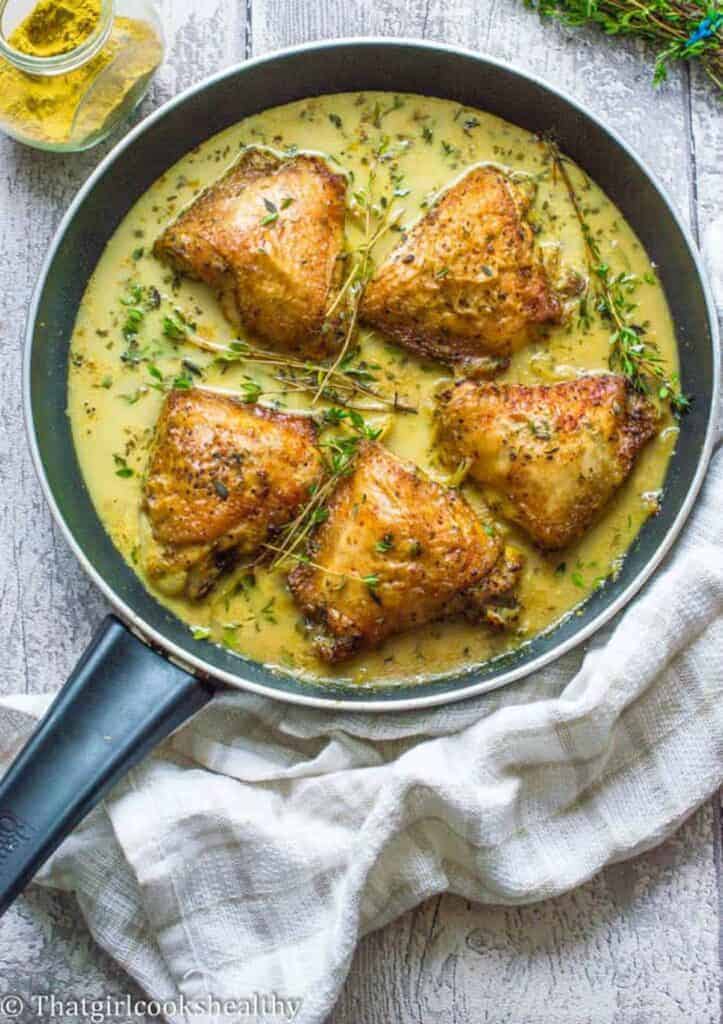 Creamy Coconut Curry Chicken - That Girl Cooks Healthy