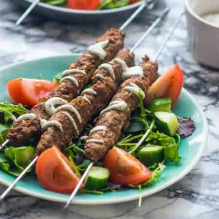 Lamb kofta kebabs Lamb kofta kebabs