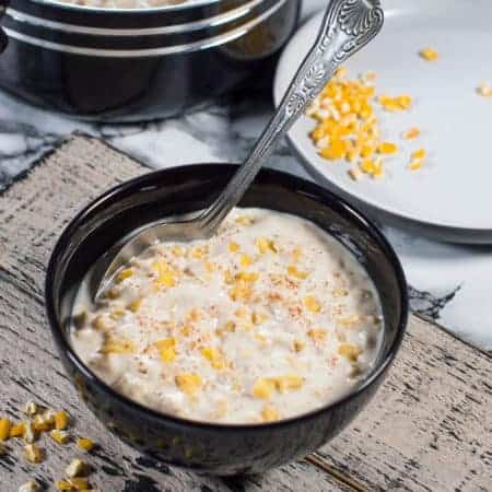 Hominy corn porridge Hominy corn porridge