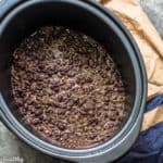Slow cooker black beans Slow cooker black beans are heart warming and filling