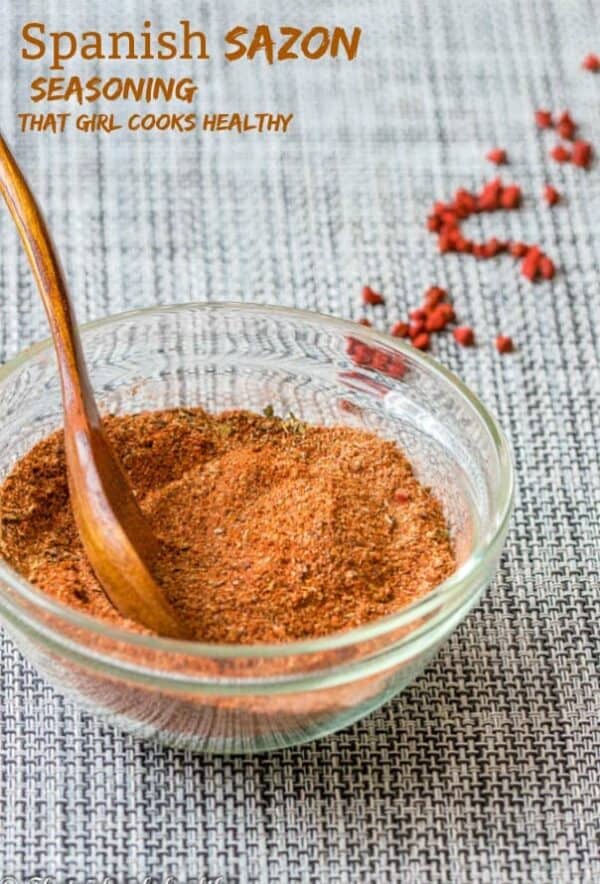 Sazon Homemade Sazon Seasoning Mix - That Girl Cooks Healthy