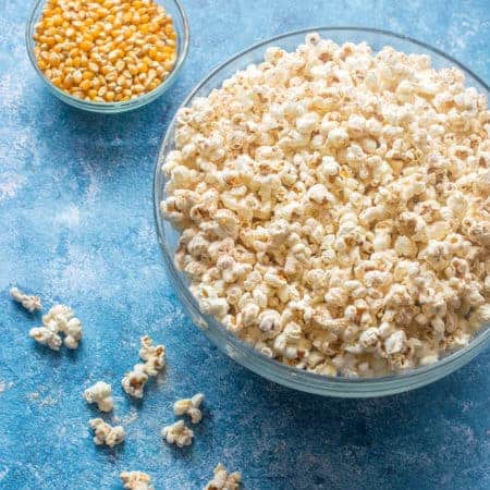 Instant pot popcorn with kernels