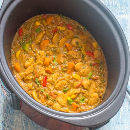 Caribbean butter bean curry Deliciously slow cooked Caribbean butter bean curry