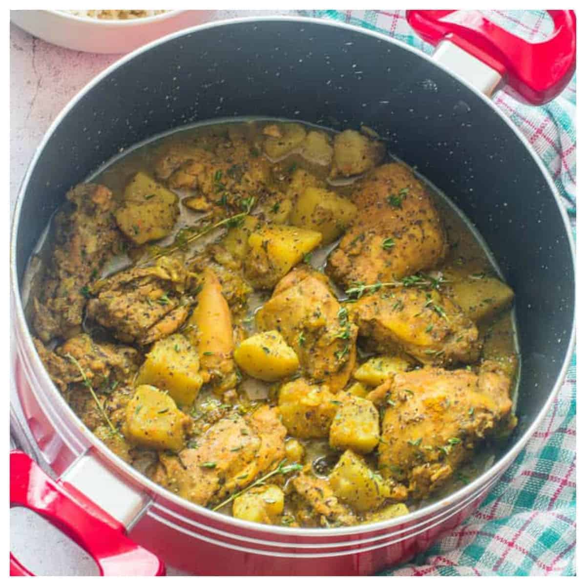 Authentic Jamaican Curry Chicken