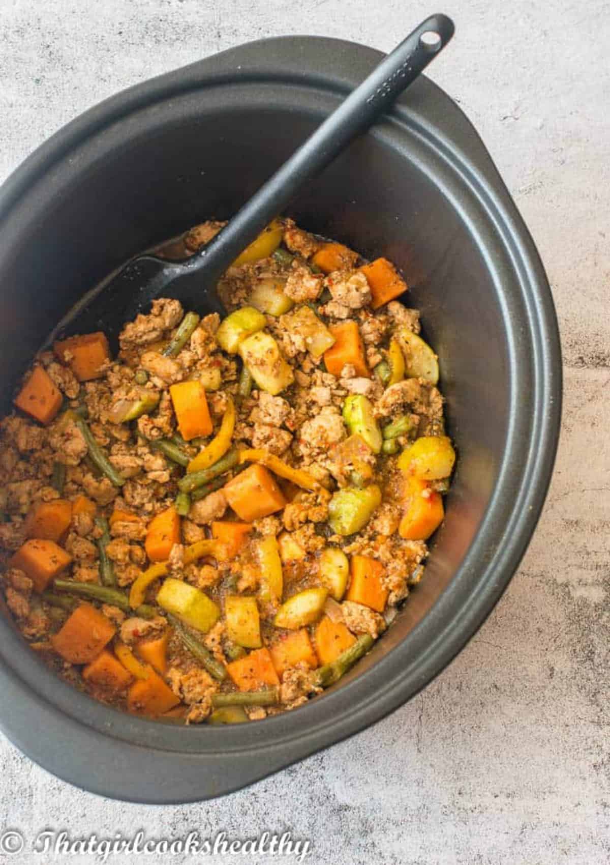 Slow Cooker Ground Turkey – That Girl Cooks Healthy