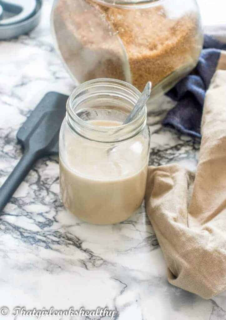 2 Ingredient Vegan Condensed Milk (Paleo + Gluten Free) - That Girl ...