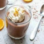 hot chocolate with the cream topping