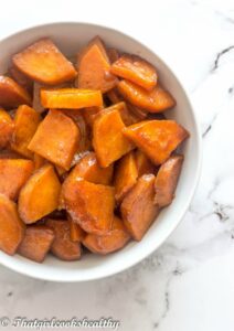 Stove Top Candied Yams (Vegan) - That Girl Cooks Healthy