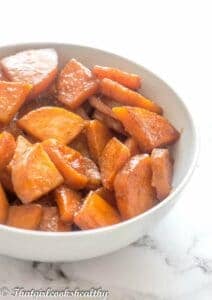 Stove Top Candied Yams (Vegan) - That Girl Cooks Healthy