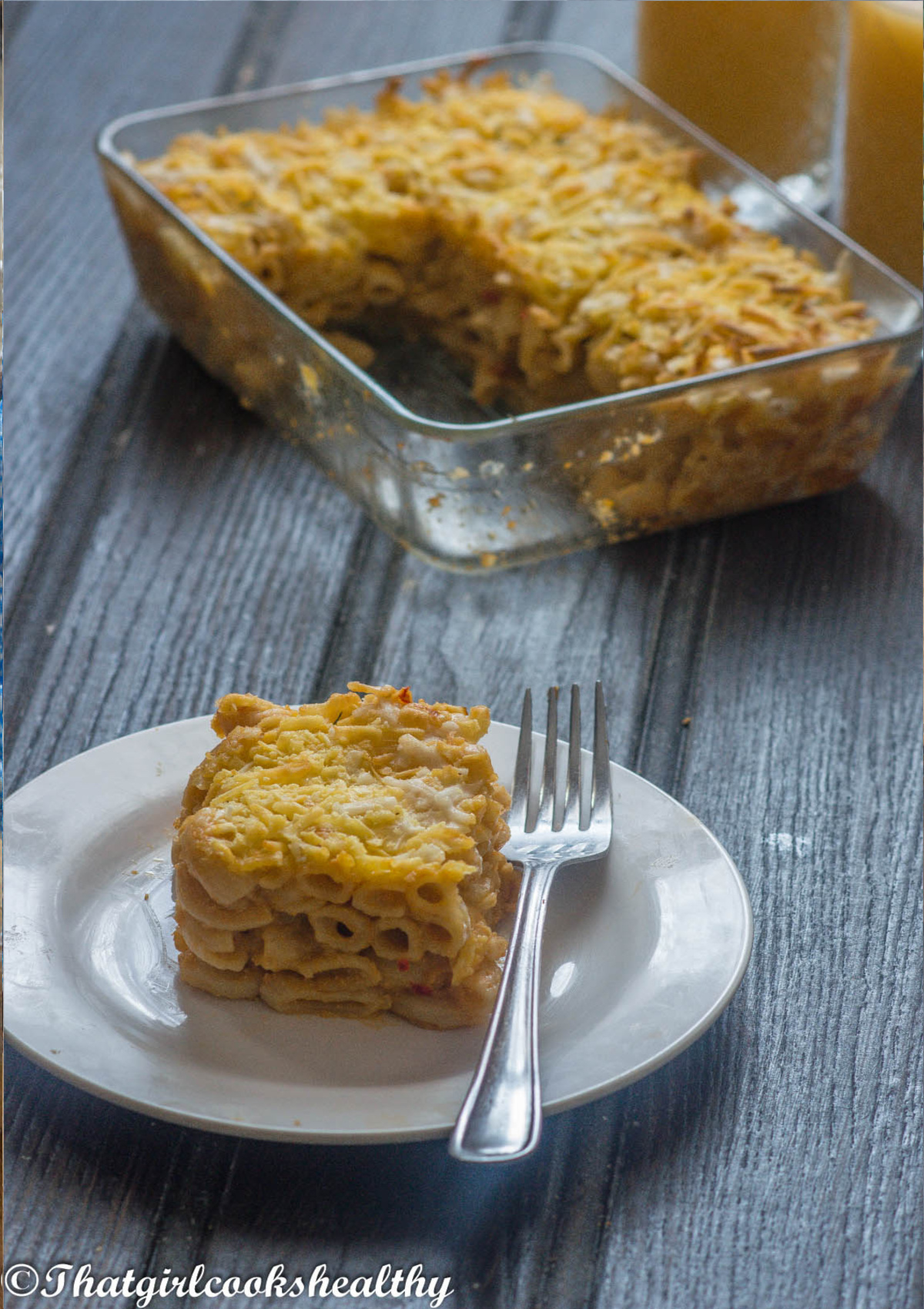 Trinidad Macaroni Pie (Vegan, Gluten Free) - That Girl Cooks Healthy