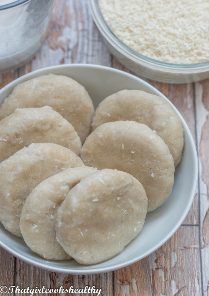 Caribbean Boiled Coconut Dumplings - That Girl Cooks Healthy