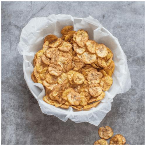 Green Banana Chips (Air Fried) - That Girl Cooks Healthy