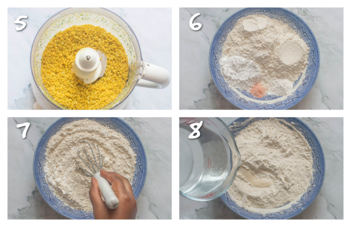 Mixing Roti Dhal Puri Roti (Gluten Free) - That Girl Cooks Healthy