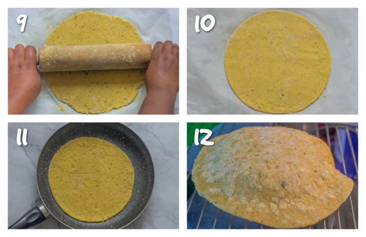 Sweet Potato Roti (Gluten Free) - That Girl Cooks Healthy