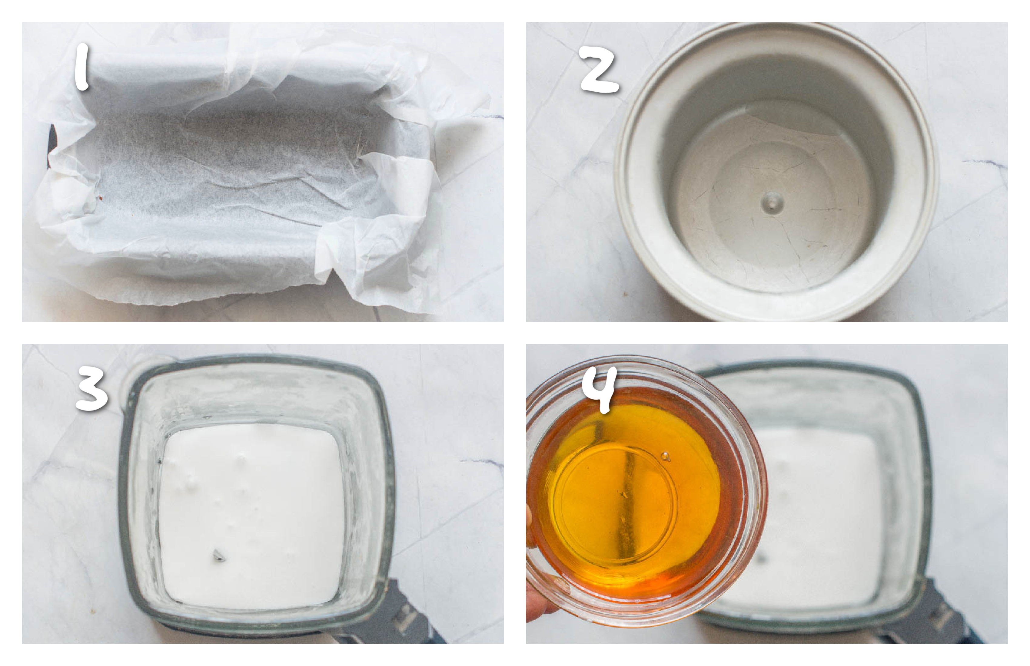 step1-4 adding coconut milk and maple syrup