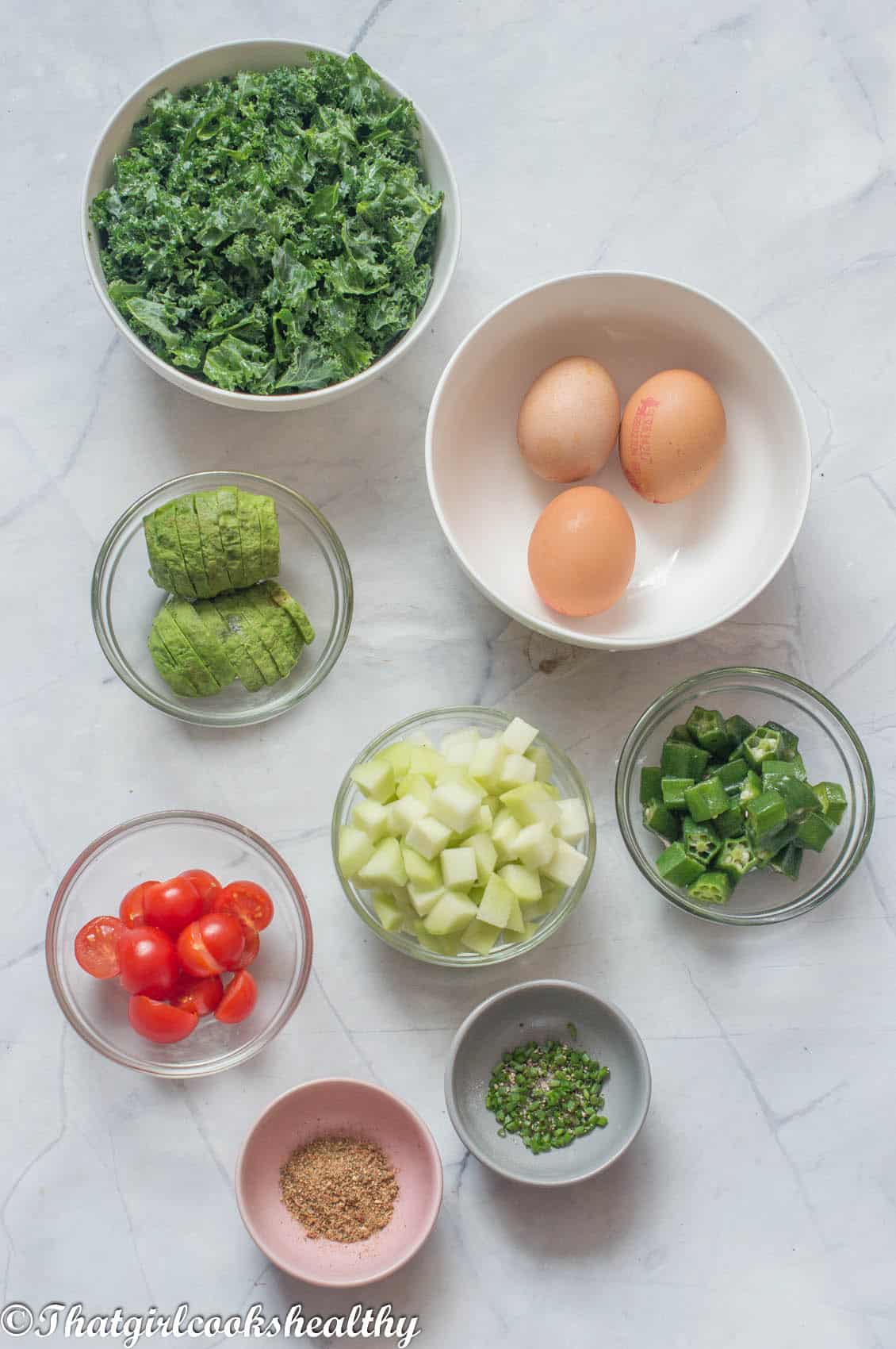 Ingredients you need for Caribbean Inspired Breakfast