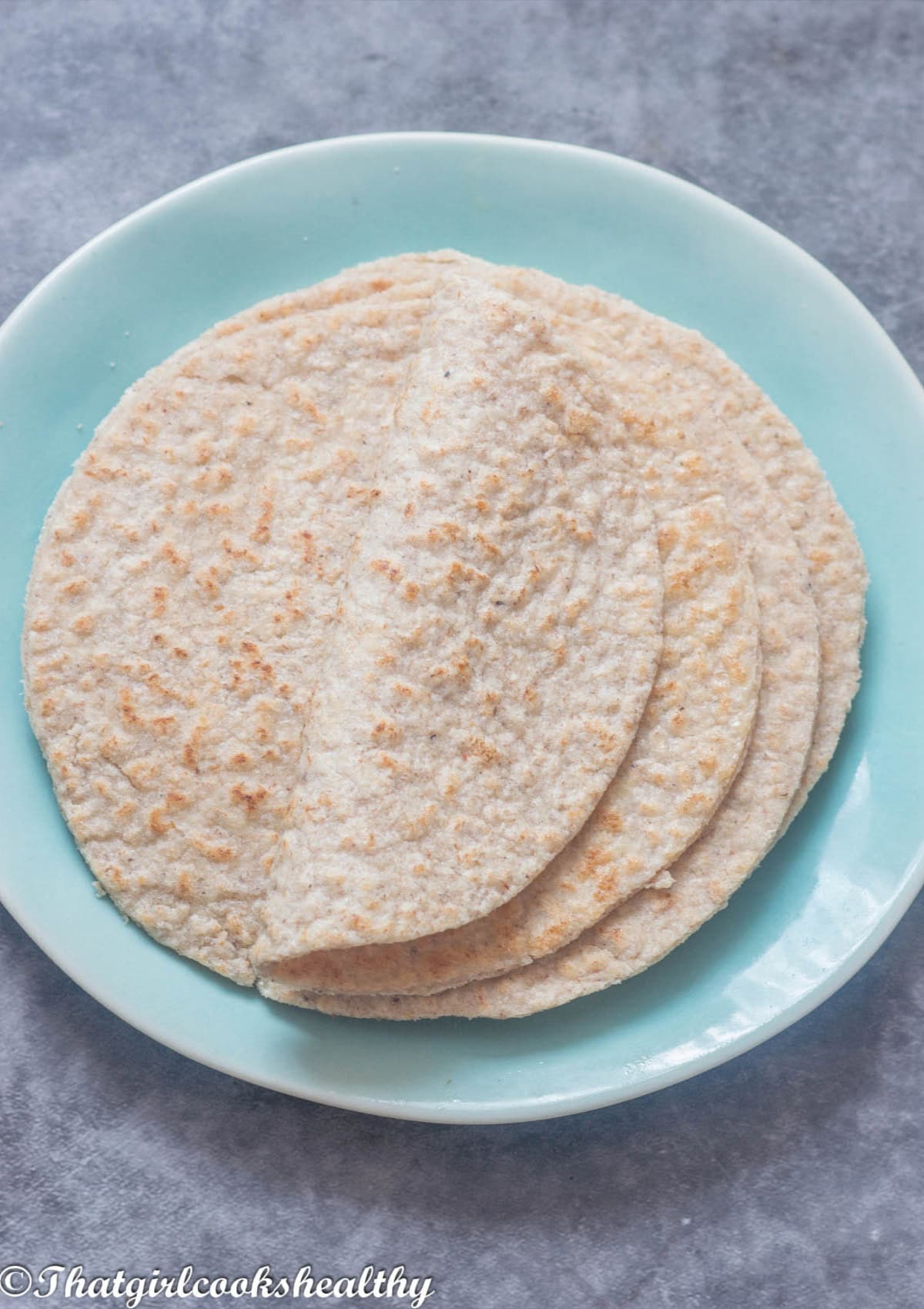 roti folded over