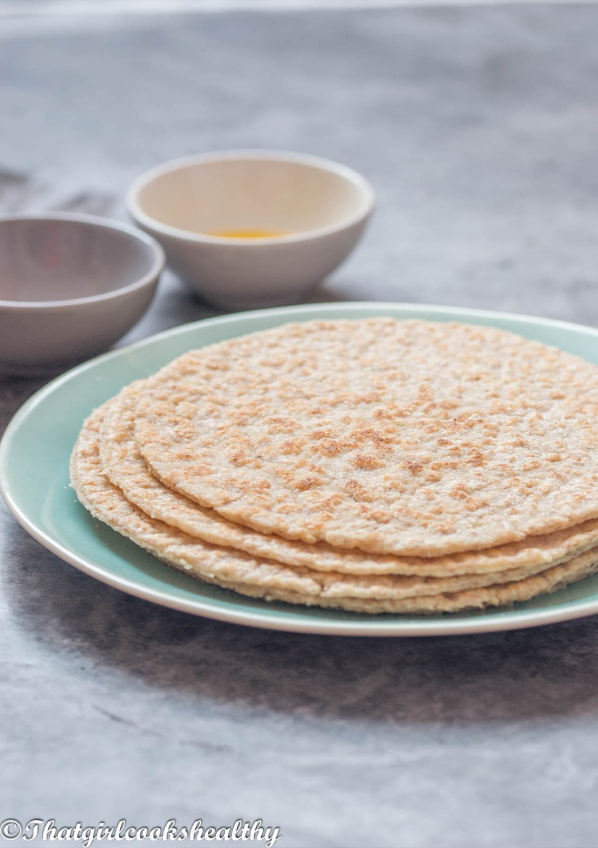 A stack of roti