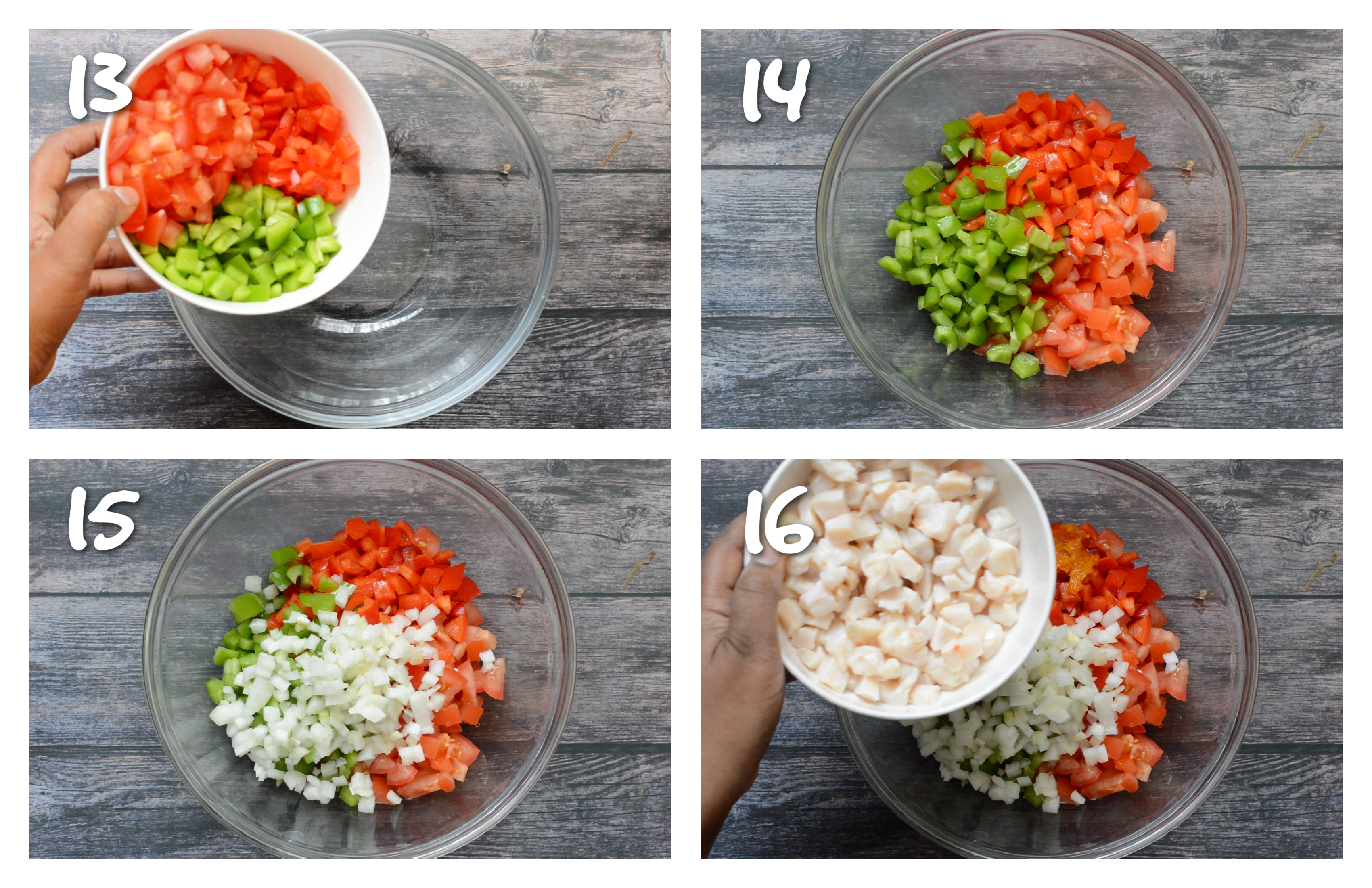 step13-16 adding the vegetables