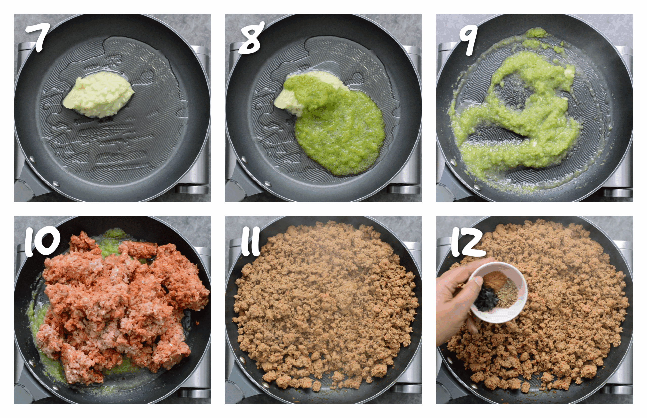 step7-12 searing the meat