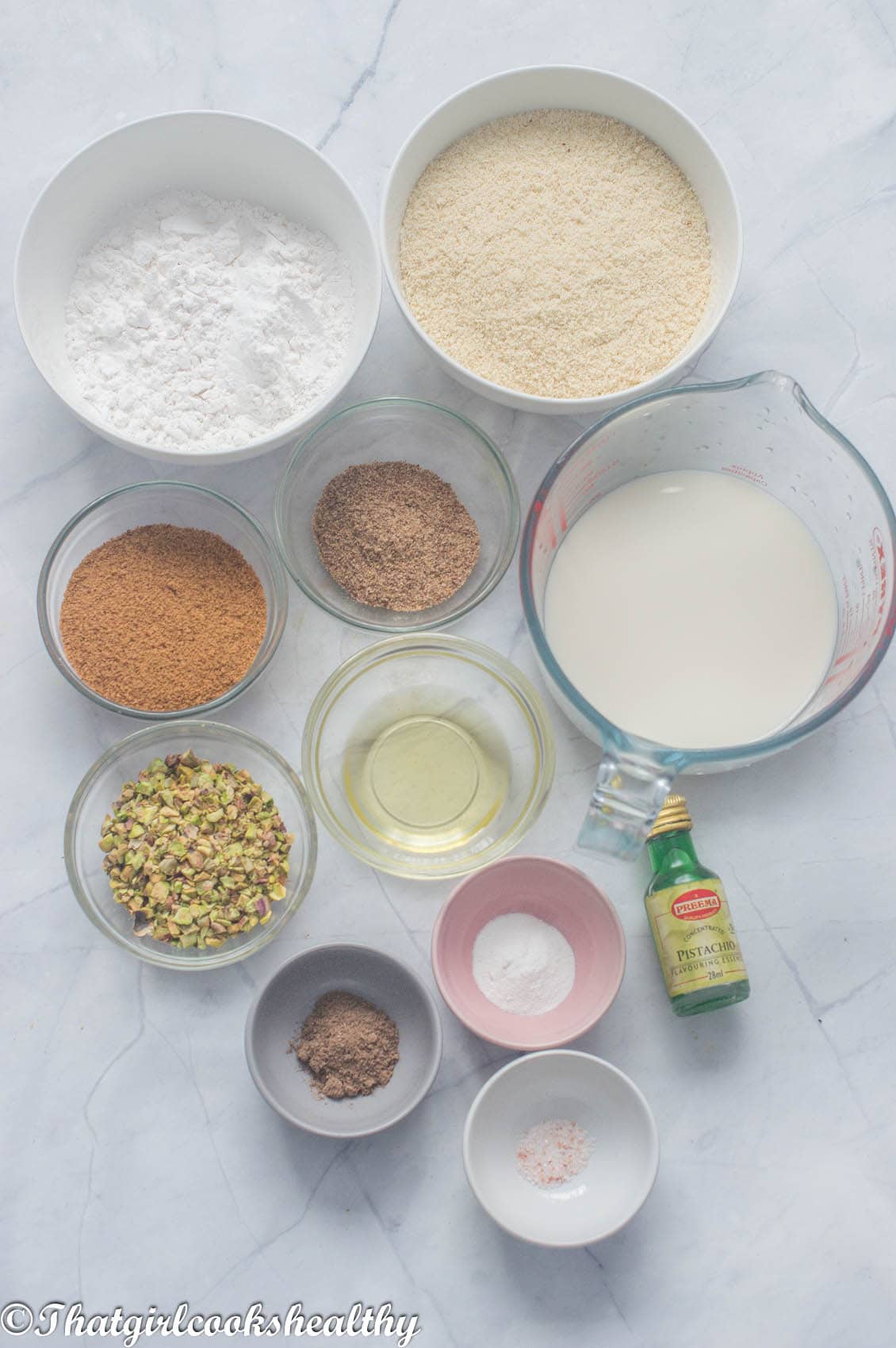Ingredients you need for cardamom cake