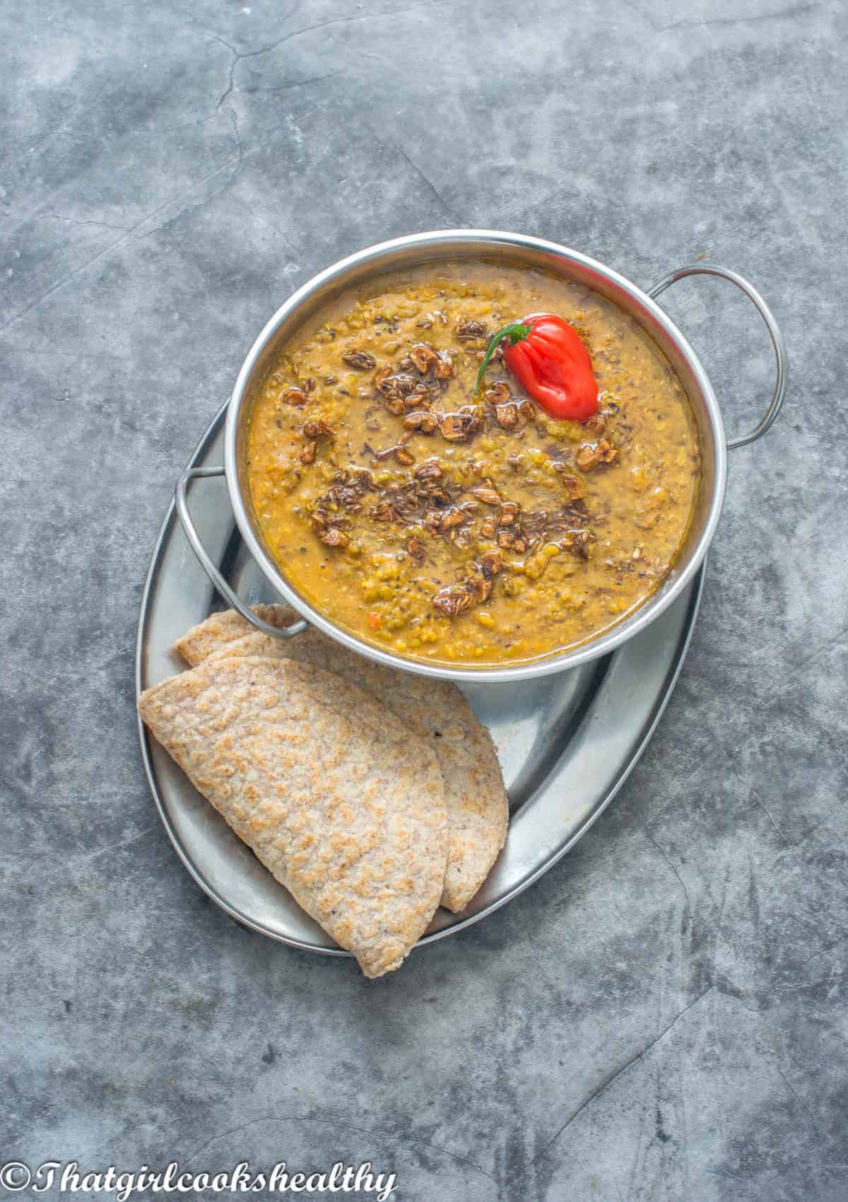 dhal with roti